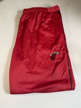 Vintage Miami Heat Zipway Tearaway Warm Up Pants 4XL Y2K NBA